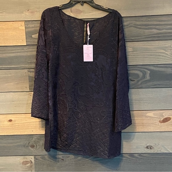 NWT Calypso St Barth Maurita Top Cover Up reg $275 size small - Picture 2 of 7